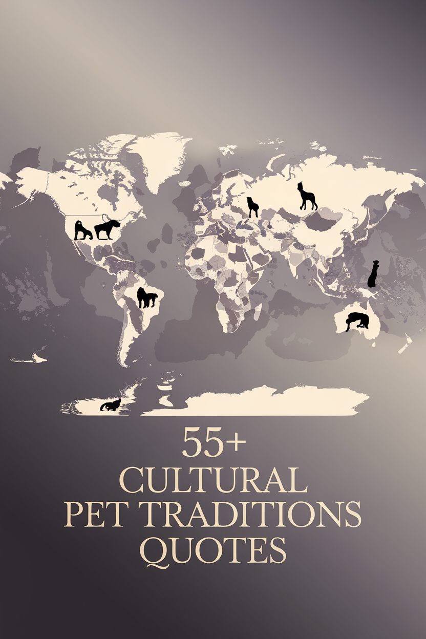 55+ Cultural Pet Traditions Quotes: Animals in Global Customs