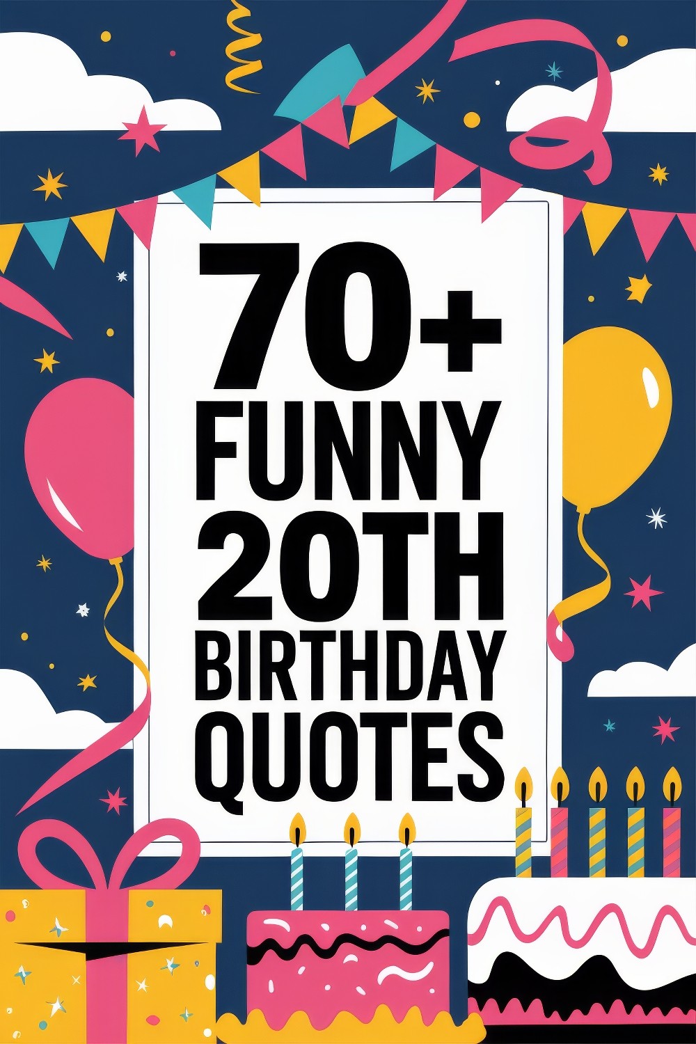 70+ Funny 20th Birthday Quotes: Leaving Teens Behind with a Laugh