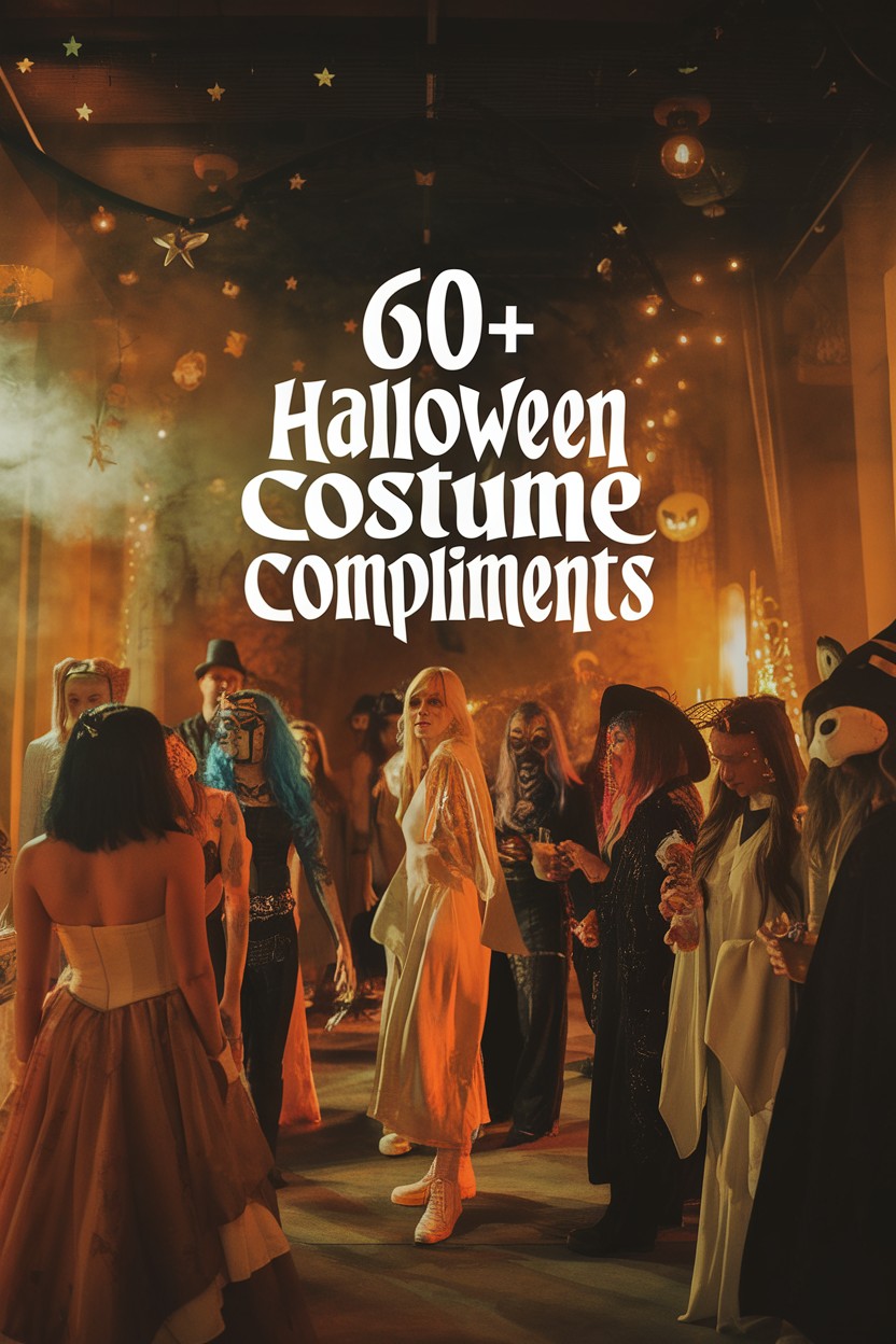 60+ Halloween Costume Compliments: Praise Creative Disguises