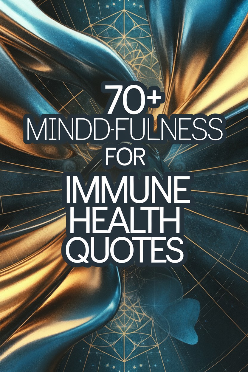 70+ Mindfulness for Immune Health Quotes: Boosting Wellness Through Awareness