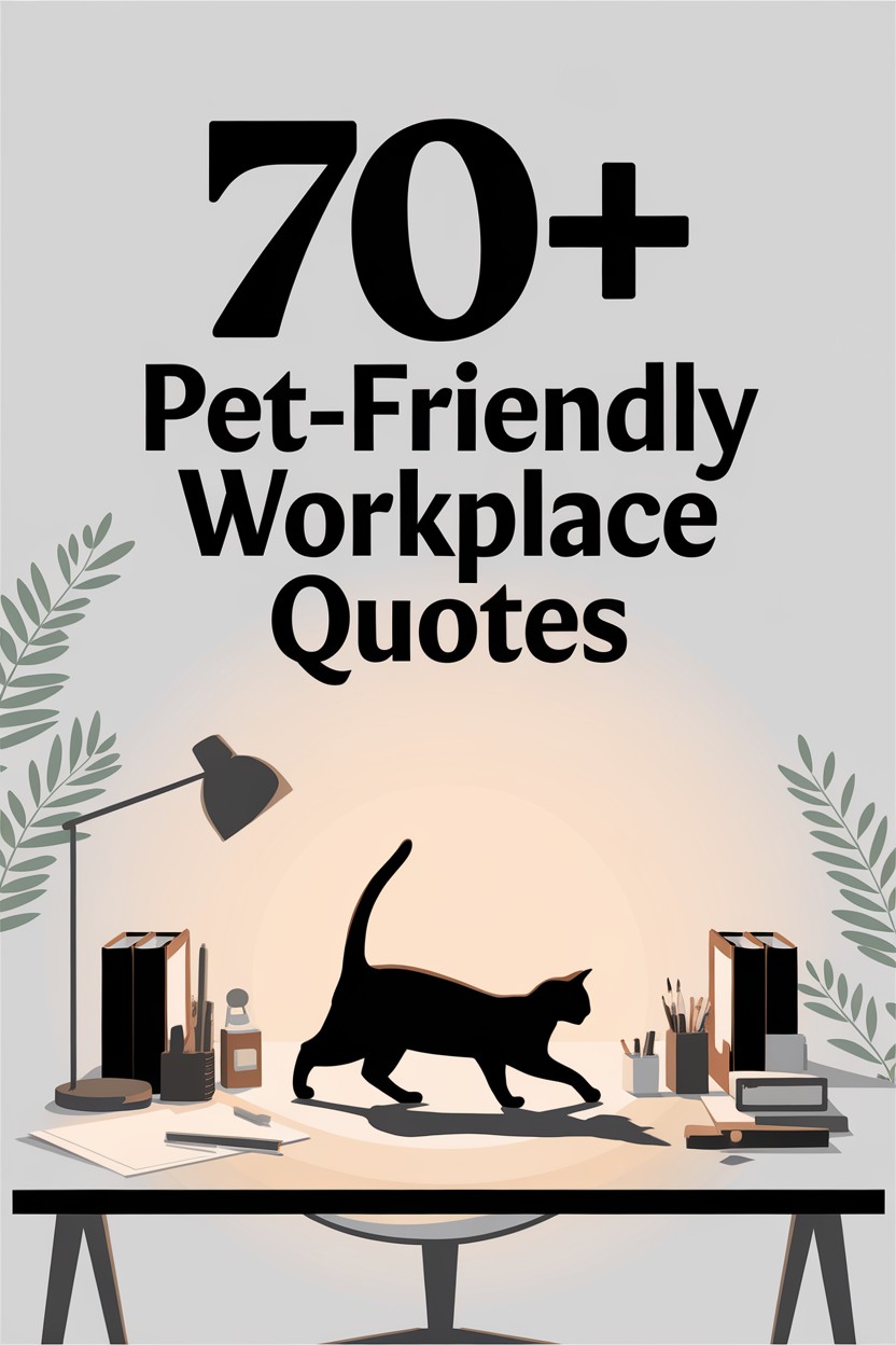 70+ Pet-Friendly Workplace Quotes: Bringing Companions to Work