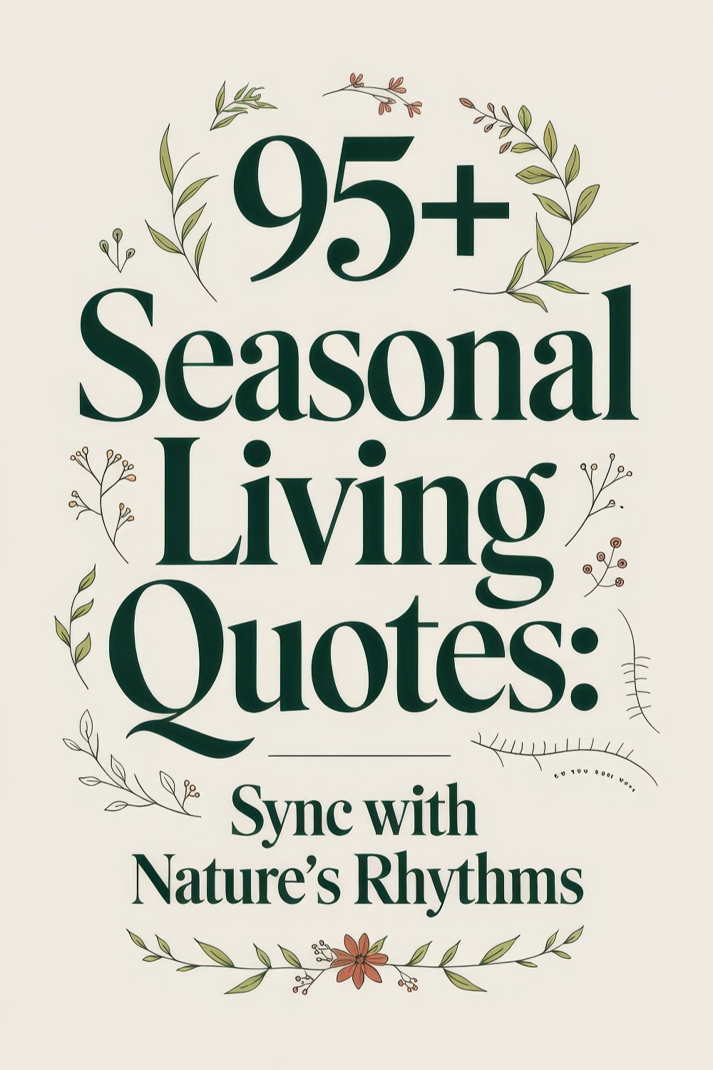 95+ Seasonal Living Quotes: Sync with Nature’s Rhythms