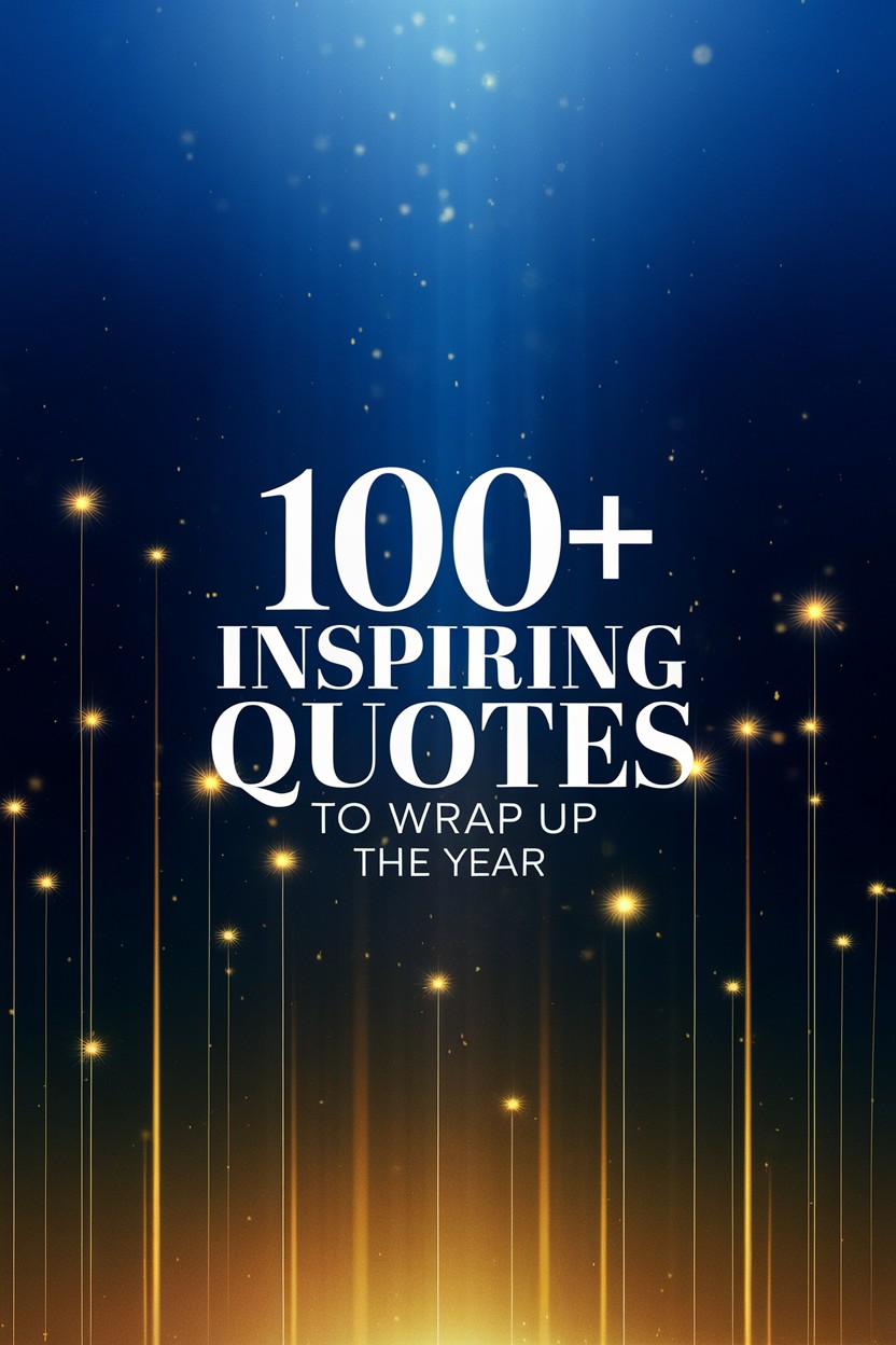 100+ Inspiring Quotes to Wrap Up the Year