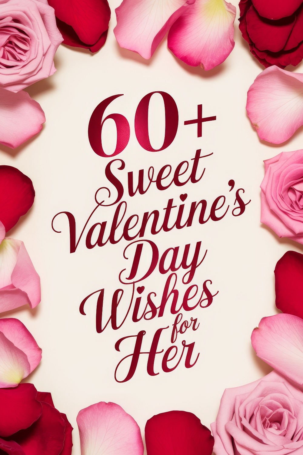60+ Sweet Valentine’s Day Wishes for Her: Express Your Love